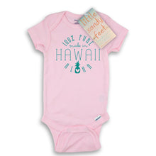 Load image into Gallery viewer, &quot;100% Pure Aloha, Made in Hawaii&quot; Onesie: Pink