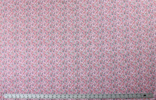 Load image into Gallery viewer, Fabric by the Yard, Children&#39;s Print: Garden Girl Floral Pink