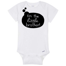 Load image into Gallery viewer, Little Brother Onesie: White
