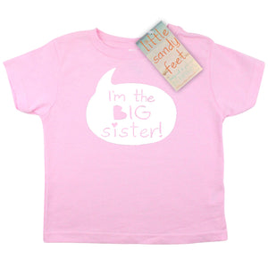 Big Sister T-Shirt: Pink