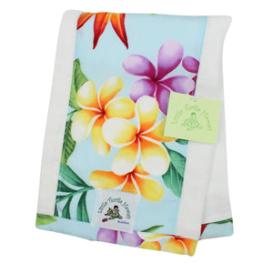 2-Piece Gift Set: Bib + Burp Cloth: Ka Ua Aloha Sky