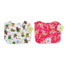 Load image into Gallery viewer, 2-Piece Gift Set: Bibs: Hula Babies Multi