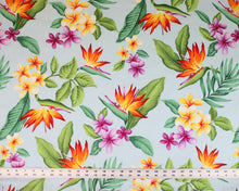 Load image into Gallery viewer, Fabric By the Yard, Hawaiian Print: Ka Ua Aloha Sky