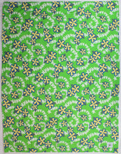 Load image into Gallery viewer, Hawaiian Baby Blanket: Lei Aloha Lime Green