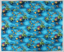 Load image into Gallery viewer, Made to Order, Coordinating Hawaiian Baby Gifts: Honu Dreams Turquoise