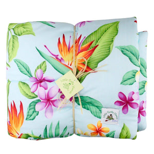 Hawaiian Print Baby Comforter: Ka Ua Aloha Sky