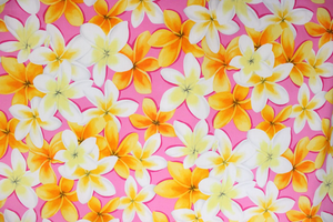 Made to Order, Coordinating Hawaiian Baby Gifts: Lei Aloha Pink and Yellow