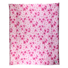Load image into Gallery viewer, Hawaiian Print Baby Comforter: Melia Plumeria Pink