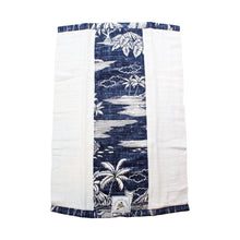 Load image into Gallery viewer, 3-Piece Gift Set: Bib + Burp Cloth + Hooded Towel: Ikaika Blue