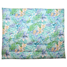 Load image into Gallery viewer, Hawaiian Print Baby Comforter: Kamalani Aqua