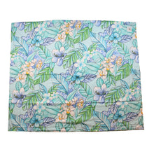Load image into Gallery viewer, 3-Piece Gift Set: Bib + Burp Cloth + Baby Blanket: Kamalani Aqua