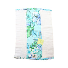 Load image into Gallery viewer, 2-Piece Gift Set: Bib + Burp Cloth: Kamalani Aqua