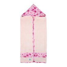 Load image into Gallery viewer, Hawaiian Baby Hooded Bath Towel: Melia Plumeria Pink