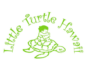 Hawaiian Baby and Toddler Patchwork Blanket: Ekahi Turquoise Little Turtle Patchwork