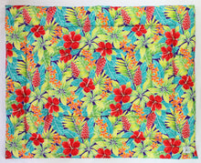 Load image into Gallery viewer, Hawaiian Print Baby Comforter: Ho&#39;omaluhia Multi
