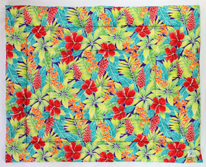 Hawaiian Print Baby Comforter: Ho'omaluhia Multi