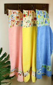 Hawaiian Baby Hooded Bath Towel: Pineapple Pink