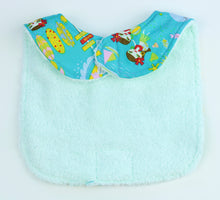 Load image into Gallery viewer, Hawaiian Baby Bib: Seaside Hula Turquoise