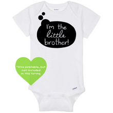 Load image into Gallery viewer, Little Sister Onesie: White