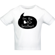 Load image into Gallery viewer, Big Brother T-Shirt: White